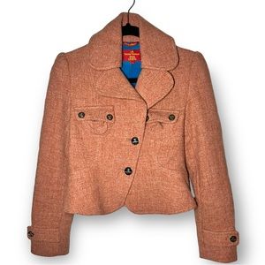 100% AUTHENTIC VIVIENNE WESTWOOD, RED LABEL, Coast/Jacket—Size 2